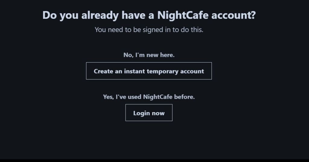 Night Cafe AI