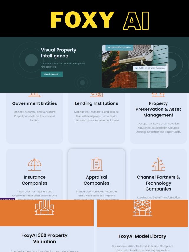Foxy AI: Real Estate with Smart Property